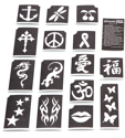 Picture for category Glitter Tattoo Stencils