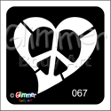 Picture of Heart Peace GR-67 - (1pc)