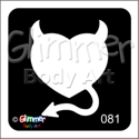 Picture of Devil Heart GR-81 - (1pc)