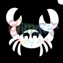 Picture of Happy Crab Stencil - (1pc)