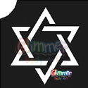 Picture of Star of David Stencil (1pc)