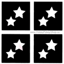 Picture of Mini Twinkle Double Stars Stencil (4 in 1)