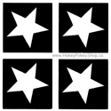 Picture of Mini Solid Star Stencil (4 in 1)
