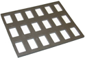 Picture of Foam Insert for Plastic Case -18 Rectangle Slots (1 Strokes-30G) (9.65"x12.2")