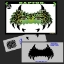 Picture of Raptor Stencil Eyes  - 65SE-C - (Child Size 4-7 YRS OLD)