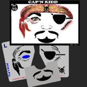 Picture of Cap'n Kidd Stencil Eyes - 10SE - (8 YRS and UP)