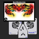 Picture of Screech Stencil Eyes - 79SE - (Child Size 4-7 YRS OLD)