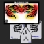 Picture of Screech Stencil Eyes - 79SE - (Child Size 4-7 YRS OLD)