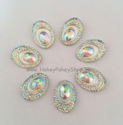 Picture of Big Peacock Gems - Crystal - 13x18mm (7 pc.) (SG-BP3)