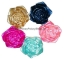 Picture of Pearl Rose Gems - Assorted Colours - 18x18mm (5 pc.) (FG-RA)