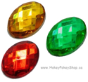 Picture of Oval Gems - Festive Set -13x18mm (7 pc) (AG-O1)