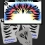 Picture of Blue Pandora Stencil Eyes - 05SE