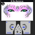 Picture of Elektra Stencil Eyes - 14SEc - (Child Size 4-7 YRS OLD)