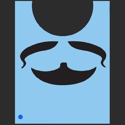 Picture of Mustash/Beard Stencil - SOBA-42