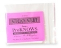 Picture of ProKNOWS Sticky Stuff Strips - 25/pack