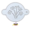 Picture of TAP 021 Face Painting Stencil - Fireworks