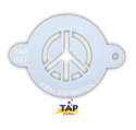 Picture of TAP 033 Face Painting Stencil - Peace Sign