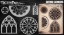 Picture of Tattoo Pro Stencil - Gothic Elements (ATPS162)