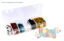 Picture of Craft & Bead Storage:6.75'' x 2.25'' x 1 3/16'' Organizer box (PB818)
