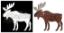 Picture of Moose - Sparkle Stencil (1pc)
