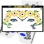 Picture of Flower Power Stencil Eyes - (Child Size 4-7 YRS OLD)