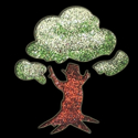 Picture of Tree - Sparkle Stencil (1pc)