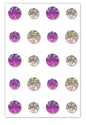 Picture of Peel-n-Stick Bling Swirl Gems 10mm x12mm - Princess (SE023C)