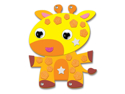 Picture of Krafty Kids Kit: DIY Foam Friends Craft Kit - Giraffe (CK192-M)