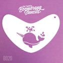 Picture of Art Factory Boomerang Stencil - Narwhal (B020)