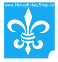 Picture of Fleur de Lis Stencil #2 ( ABA ) pack of 10