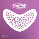 Picture of Art Factory Boomerang Stencil - Stars (B008)