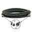Picture of Iwata 10' (3m) Braided Nylon Covered Airbrush Hose with Iwata 1/8" Airbrush Fitting and 1/4" Compressor Fitting ( BT010 )