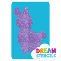 Picture of Baby Llama Glitter Tattoo Stencil - HP-5 (5pc pack)