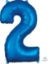 Picture of 26'' Mid-Size Shape Number 2 - Blue (1pc)