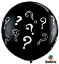Picture of Qualatex 3FT Round - Question Marks Balloon (2/bag)