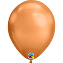 Picture of 11" Chrome Copper round balloons - 100 count