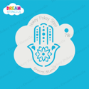 Picture of Hamsa Hand Flower - Dream Stencil - 78