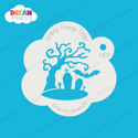 Picture of Haunted Tree with Bat - Dream Stencil - 187
