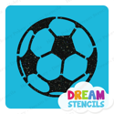 Picture of Soccer Ball Glitter Tattoo Stencil - HP-279 (5pc pack)