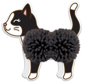 Picture of Krafty Kids Kit: DIY Yarn Pom-Pal Kit - Cat (CK130C)