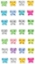 Picture of Peel-n-Stick Gem Icons - Butterfly Medley (SS273C)