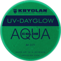 Picture of Kryolan Aquacolor - Cosmetic Grade UV-Dayglow Face Paint - Green (8 ml)