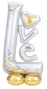 Picture of 58'' AirLoonz L-O-V-E Wedding Balloon - 42465
