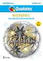 Picture of 18" Congratulations Elegant - Foil Balloon (1pc)