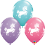 Picture of Qualatex 11'' Whimsical Unicorn - Assorted  Latex balloons  50/bag