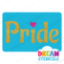 Picture of Pride - Glitter Tattoo Stencil - HP-370 (5pc pack)
