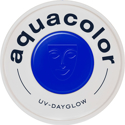 Picture of Kryolan Aquacolor - Cosmetic Grade UV-Dayglow Face Paint - Blue (30 ml)