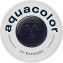 Picture of Kryolan Aquacolor - Cosmetic Grade UV-Dayglow Face Paint - Black (30 ml)