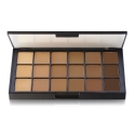 Picture of Ben Nye Matte HD Foundation Palette - HPDF-14 Olive-Brown (18 creme colors)