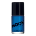 Picture of Moon Glow - Neon UV Nail Polish - Intense Blue (14ml) 